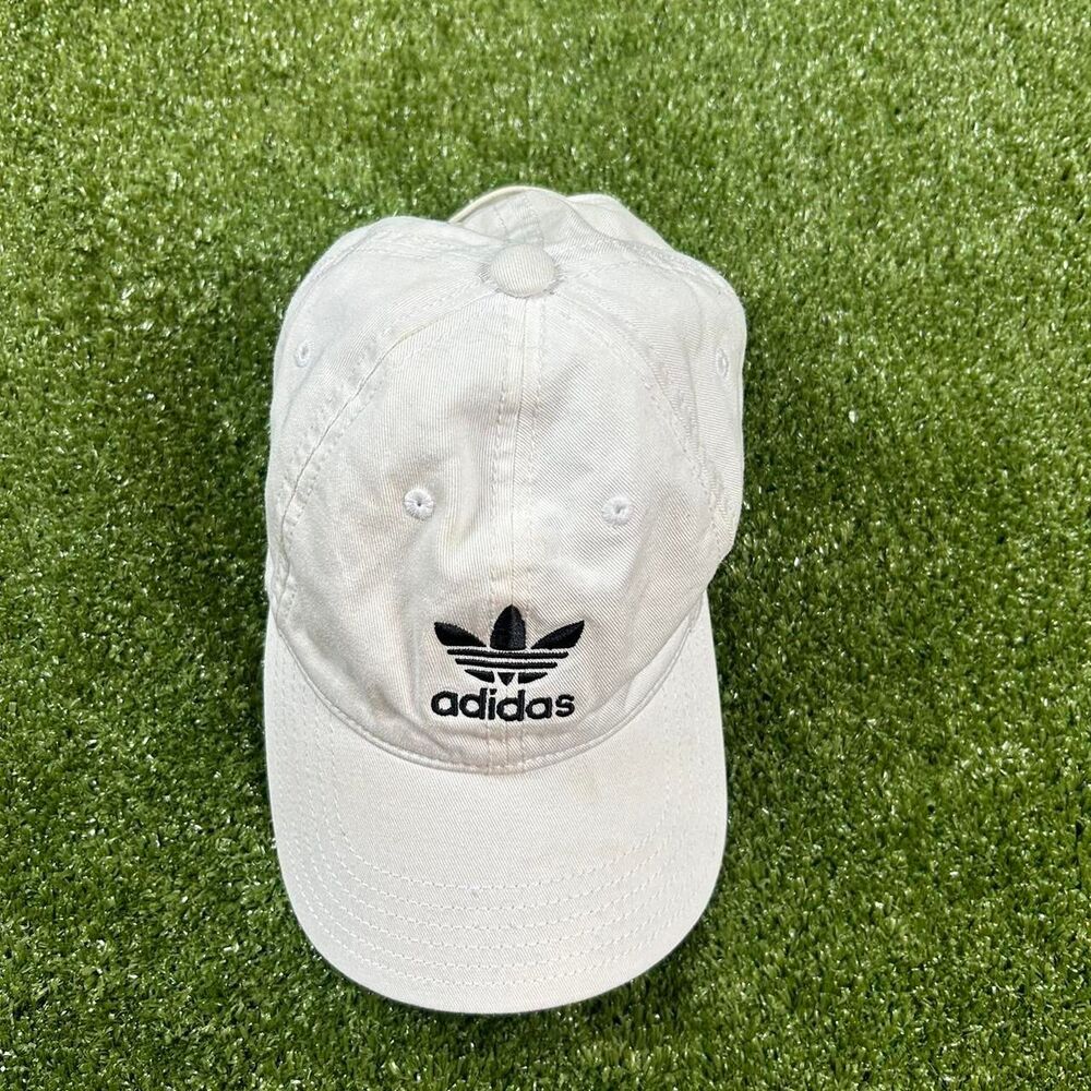 Adidas-originals Men's White and Cream Hat